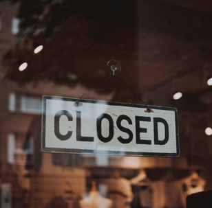 closed sign
